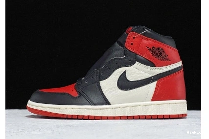 BRED 555088-610 1 HIGH JORDAN RETRO AIR OG TOE 1217